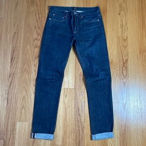 APC Raw Selvedge Denim Jeans Petit New Standard 30 x 34